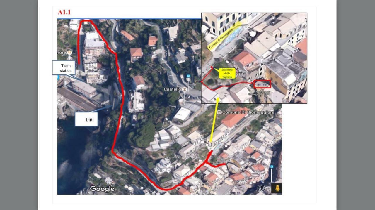 Appartamento Chic Riomaggiore 5 Terre Exterior foto